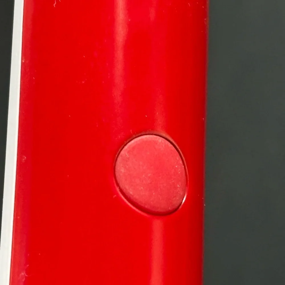 Solvinden dimmable Modern Red and White LED Floor Lamp from IKEA gorgeous